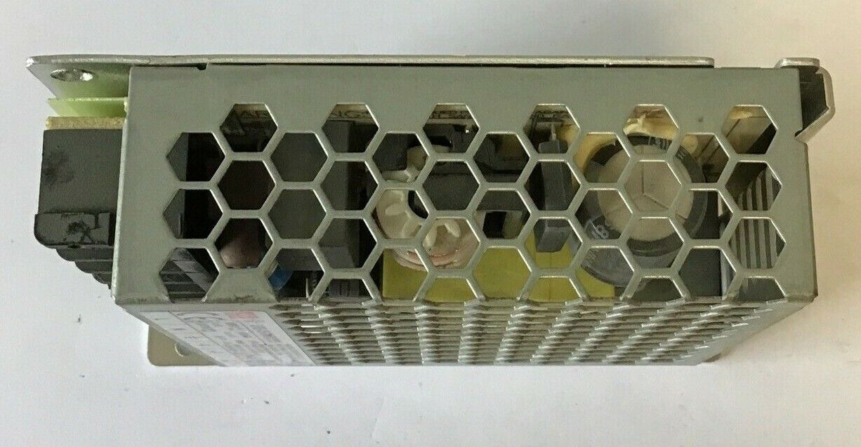 MEAN WELL LRS-35-24 SWITCHING POWER SUPPLY 100-240VAC 0.74A 50/60HZ 24VDC