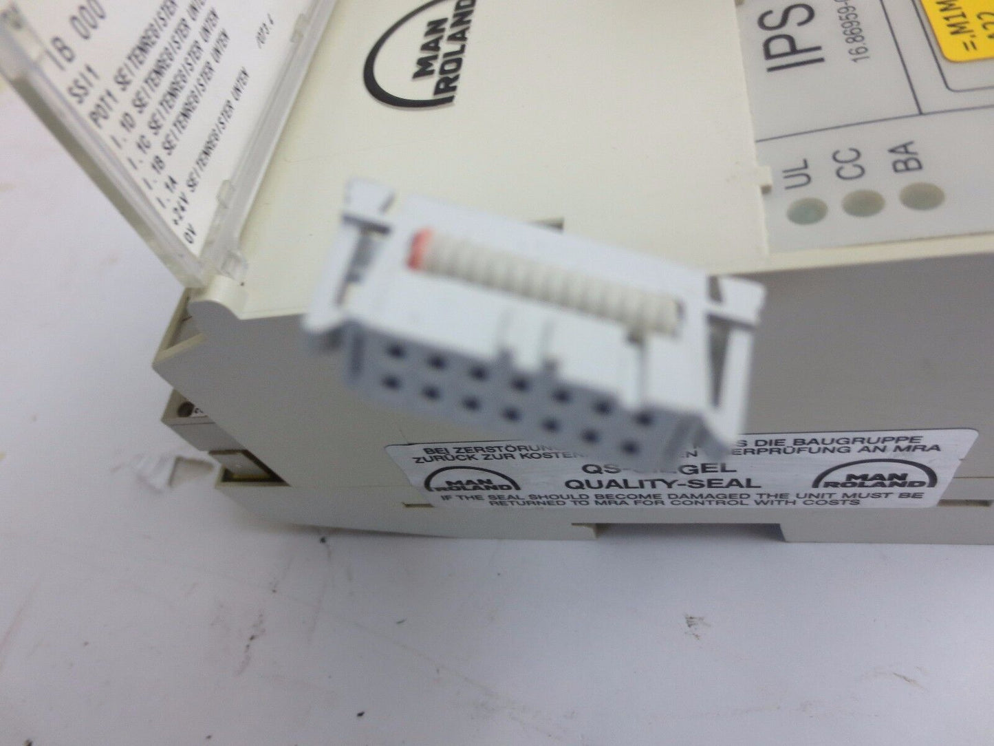 MAN ROLAND IPS.MCU-5 MOTOR CONTROL - 16.86959-0026 - Rev. A