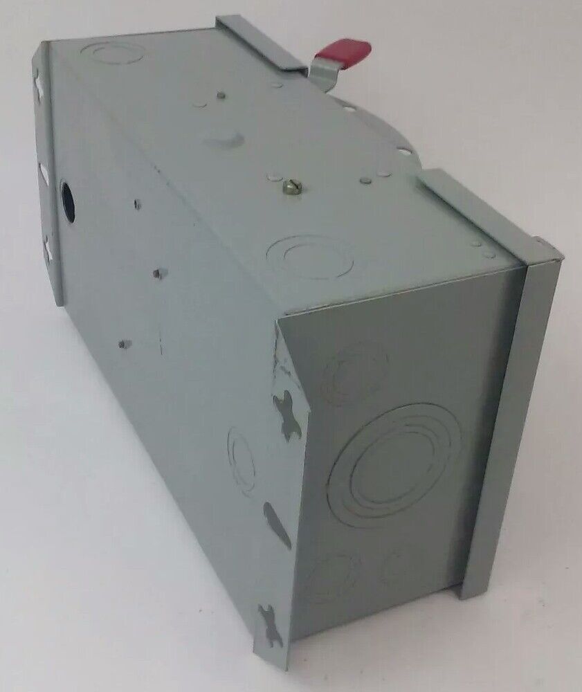 WESTINGHOUSE GFN322N FUSIBLE SAFETY SWITCH 2P 60A 240V 15HP TYPE 1 INDOOR