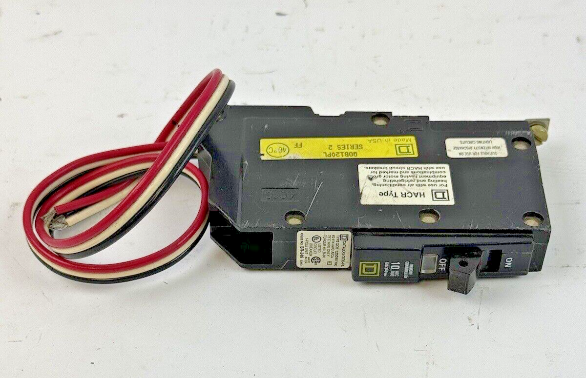 SQUARE D - QOB-PL - REMOTE CONTROLLED CIRCUIT BREAKER - 1 POLE/20A/240VAC/QOB