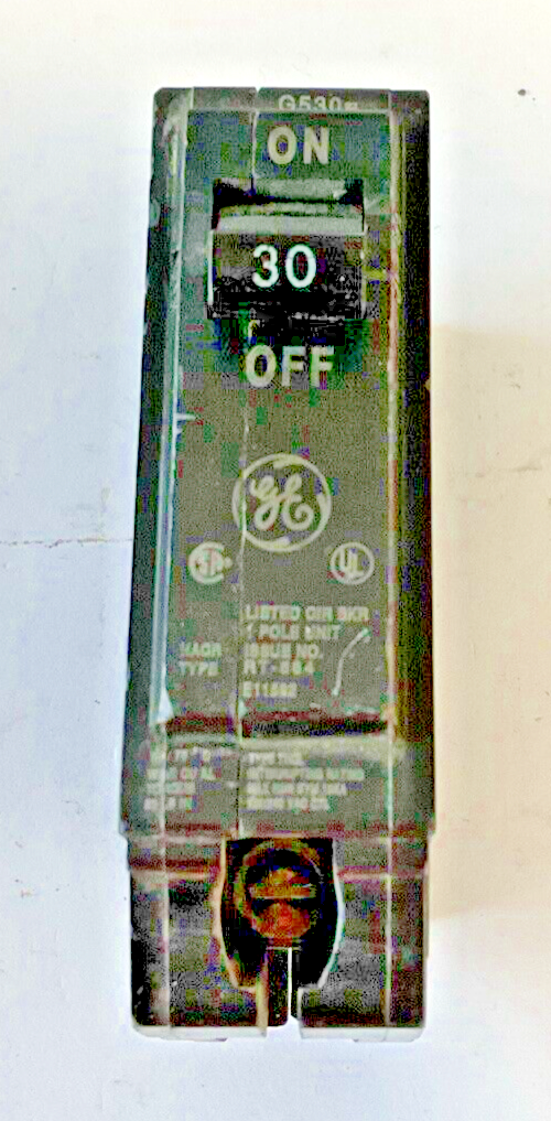 GE THQL1130 CIRCUIT BREAKER FRAME RT-692 120/240VAC 1POLE 30AMP***LOTOF6***