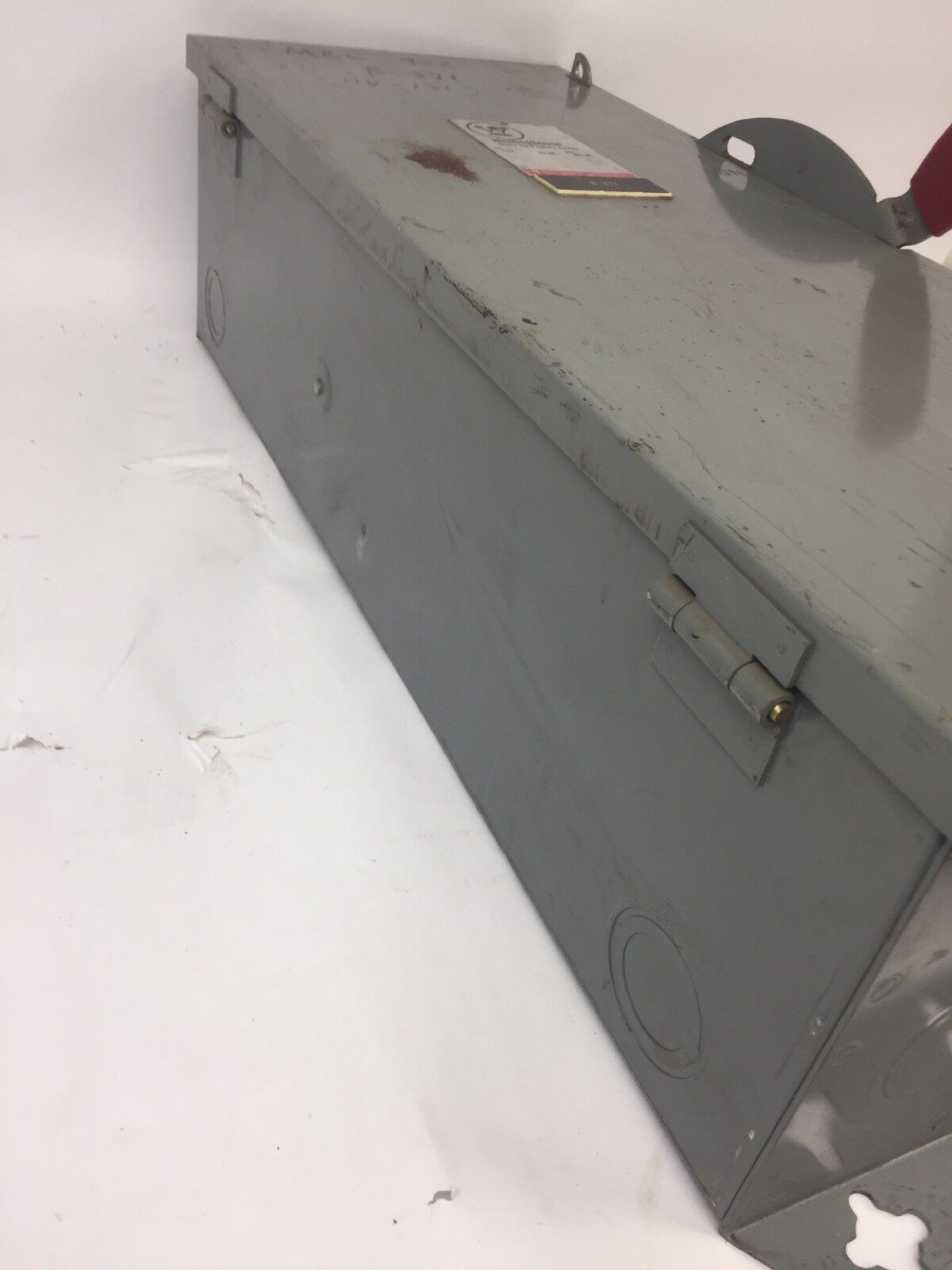 WESTINGHOUSE HUN363 HEAVY DUTY SAFETY SWITCH 100AMP 600VAC 75HP TYPE 1 ENCLOSURE