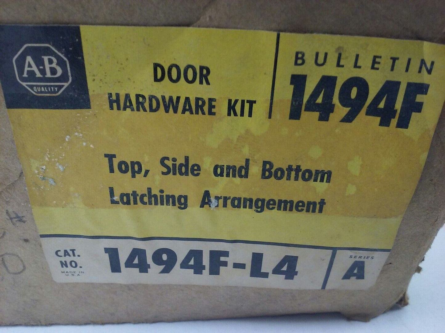 ALLEN BRADLEY 1494F-L4 DOOR HARWARE KIT
