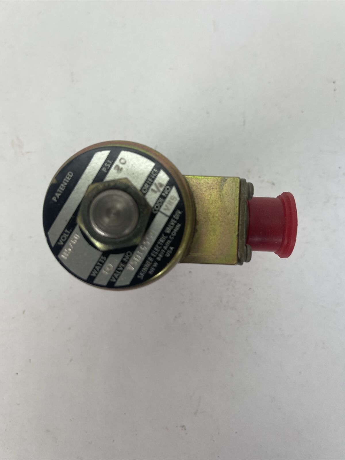 SKINNER V5D16550 SOLENOID VALVE 20PSI 115V 60HZ 10WATTS