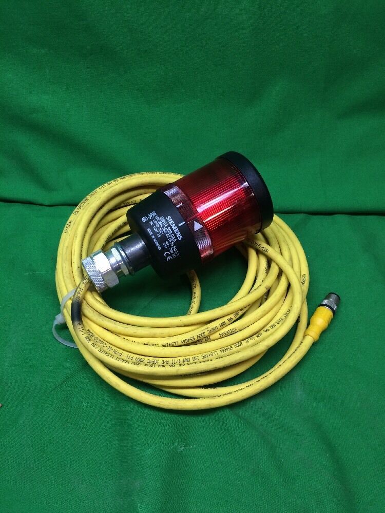 SIEMENS STACK LIGHT 8WD4 308-0AA W/ 8WD4 320-5AB W/ TURCK U5310-11 CABLE
