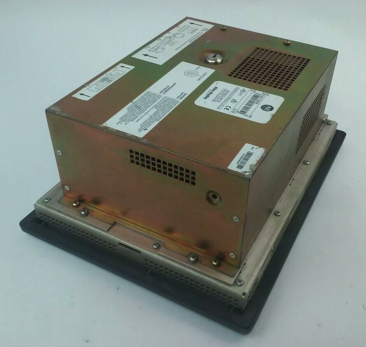 ALLEN BRADLEY 2711E-T10C6 SER. D REV. A PANELVIEW 1000E TERMINAL FRN 5.14