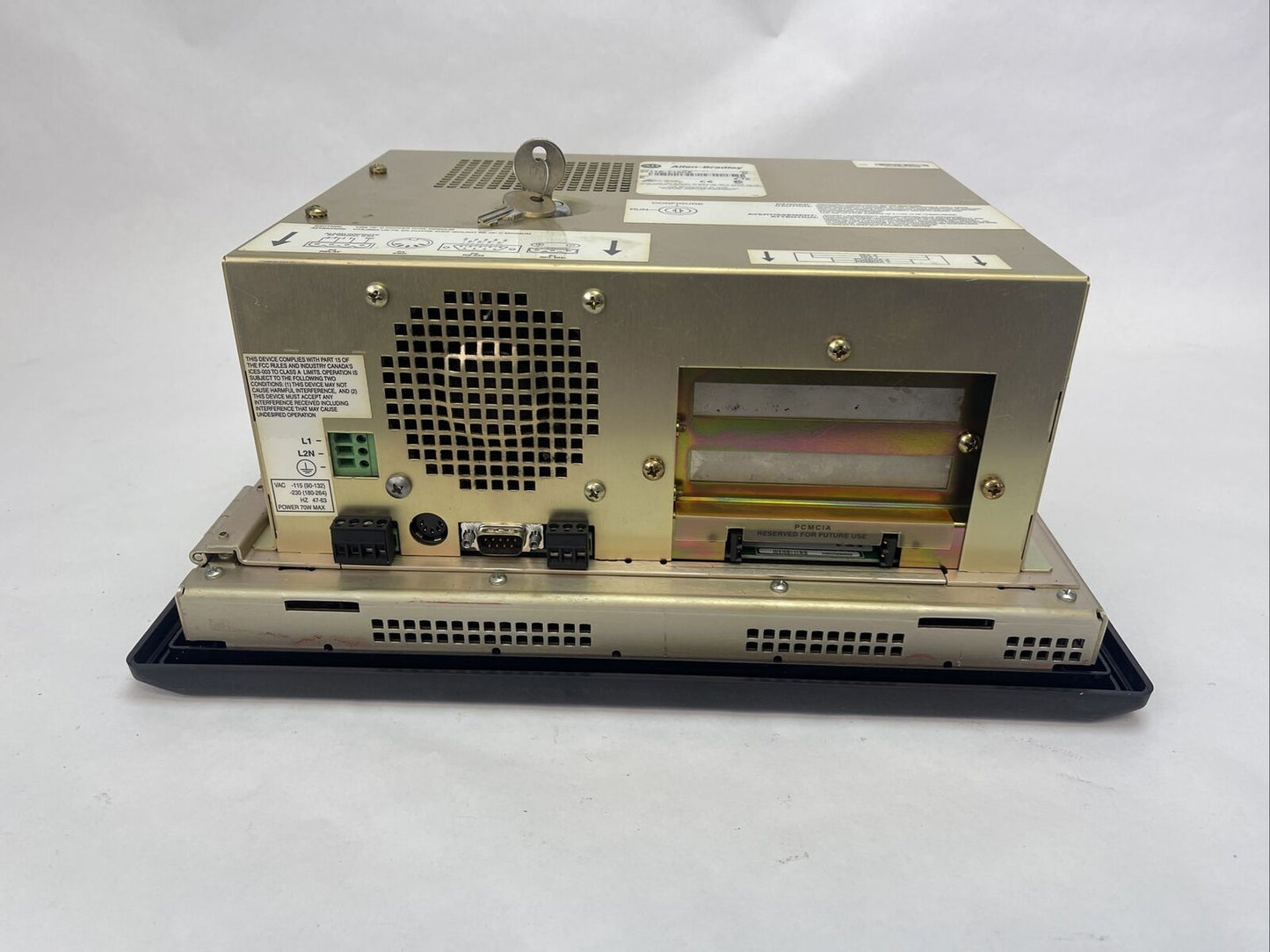 ALLEN BRADLEY 2711E-T10C6 SER D REV E FRN 5.16 PANELVIEW 1000E 115-230VAC 70W
