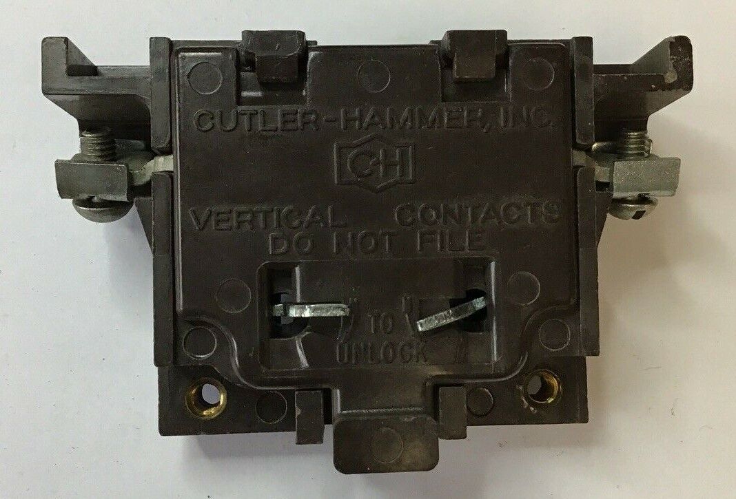CUTLER HAMMER 10-1319 CONTACT BLOCK