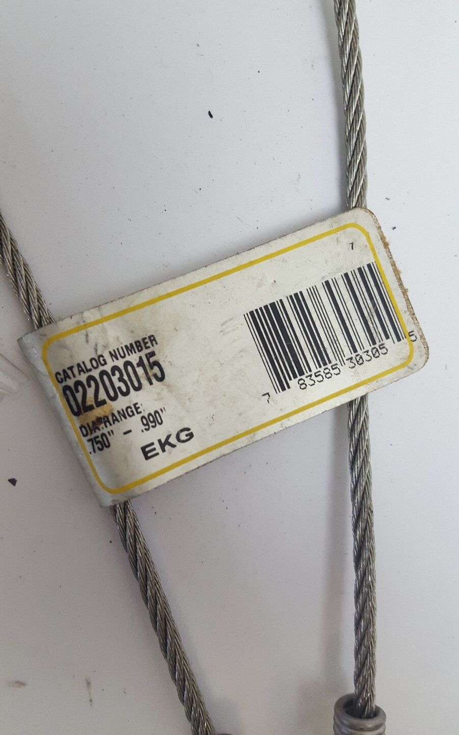 HUBBELL WIRING DEVICE-KELLEMS 02203015 Cable Support Grip,Rod Closing,1020 lb.