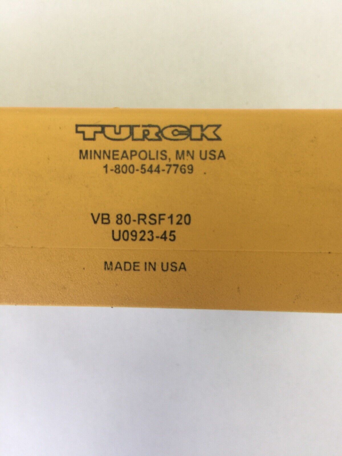 TURCK VB 80-RSF120 U0923-45 MULTI BOX