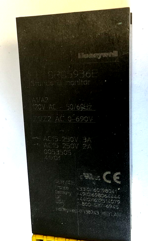 HONEYWELL FF-SR05936E STANDSTILL MONITOR 120VAC 50/60HZ
