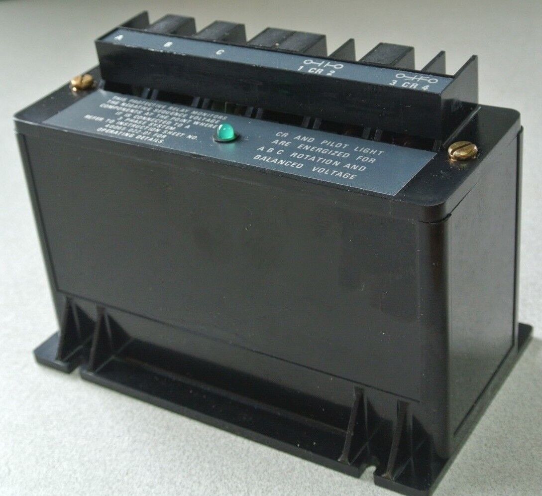ALLEN-BRADLEY 813S-VOA Ser. B LINE VOLTAGE MONITOR RELAY 240V, 60Hz NEW SURPLUS
