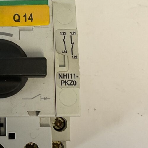MOELLER PKZM0-1.6 MOTOR PROTECTOR SER.2 50-60HZ 600VAC