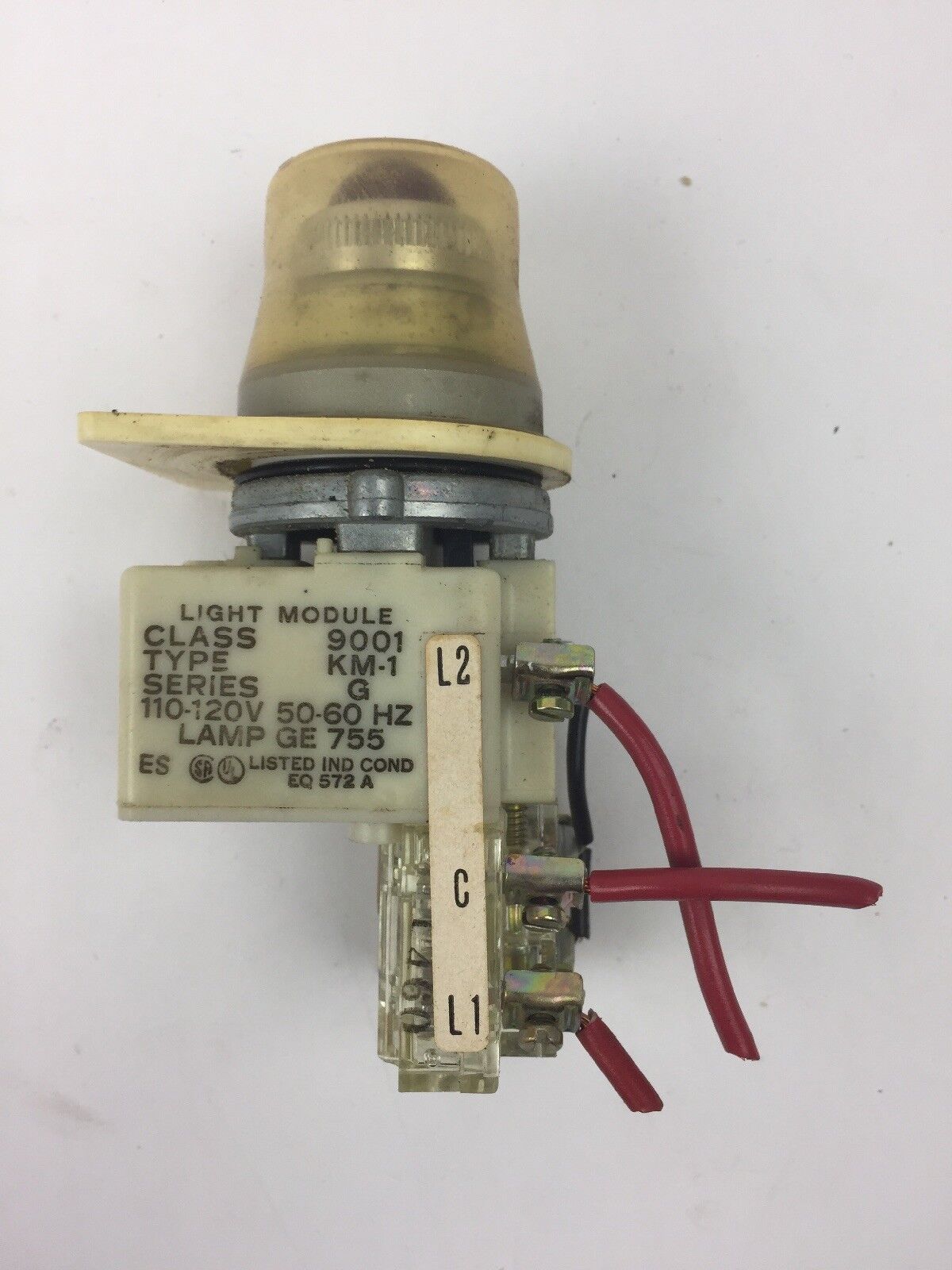 SQUARE D 9001 KM-1 LIGHT MODULE SER G 110-120V 50-60HZ