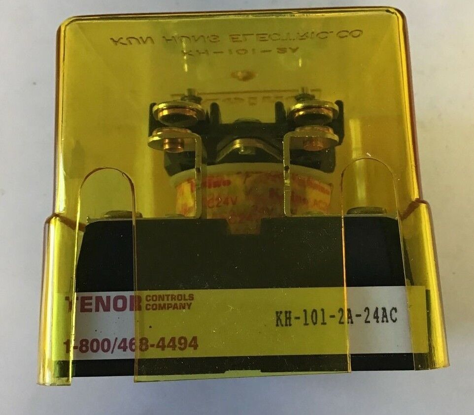 TENOR KH-101-2A-24AC POWER RELAY 24VAC