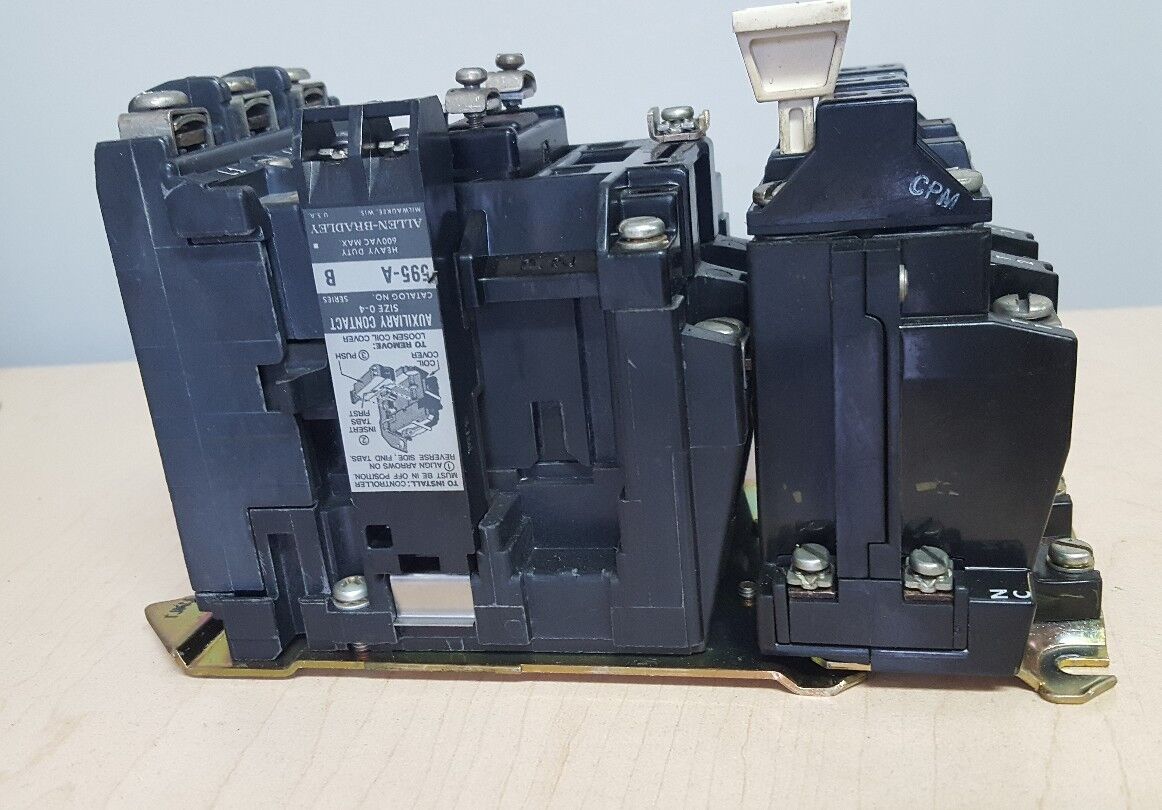 ALLEN BRADLEY MOTOR STARTER 509-B0D-9