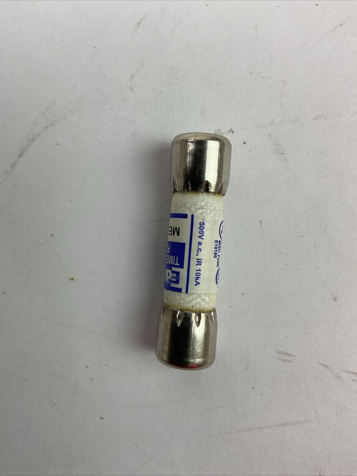 EDISON MEQ3 TIME-DELAY FUSE 500VAC 3AMP (LOT OF 6)