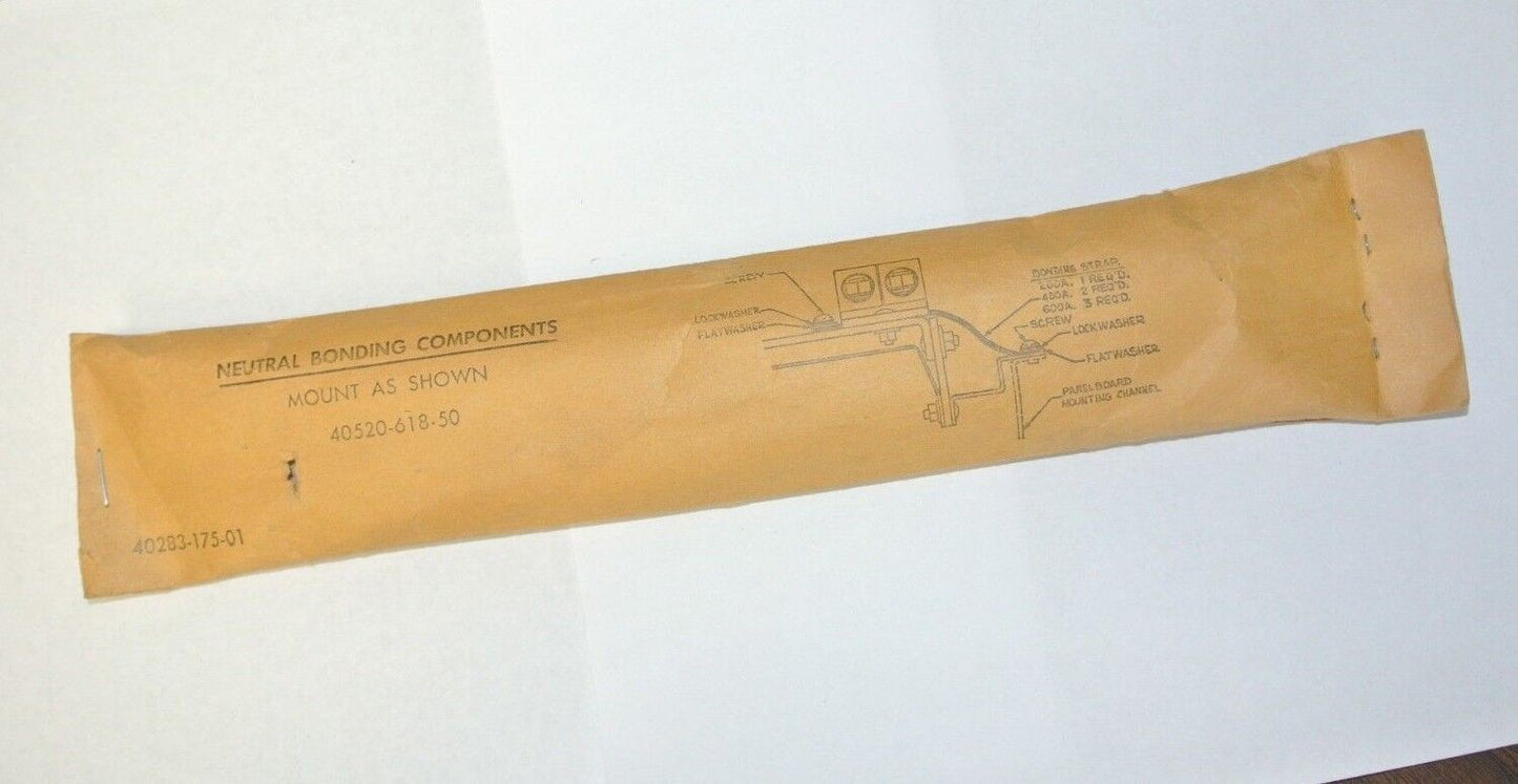 ALLEN-BRADLEY 40283-175-01 / 40520-618-50 NEUTRAL BONDING COMPONENTS - NEW SURPL