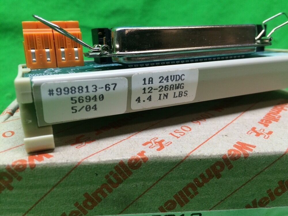 WEIDMULLER SP-S7 331-1KF001-0AB0 ANALOG INPUT MODULE 998813