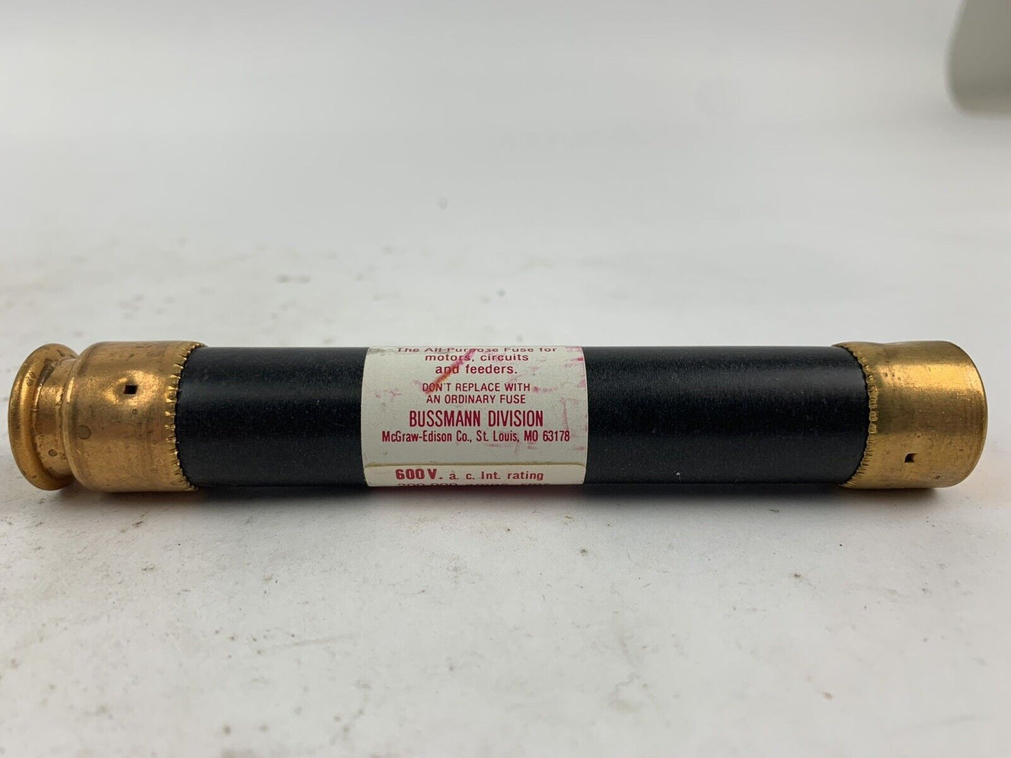 Bussmann Fusetron Dual-Element FRS-R-4/10 4/10A 600V Fuse "Lot of 10"