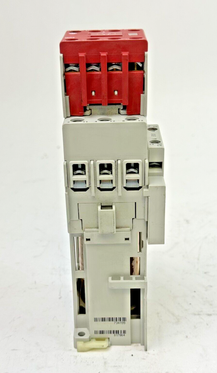 ALLEN-BRADLEY - 100S-C37DJ14C SER. C - SAFETY CONTACTOR W/ 24 VDC COIL