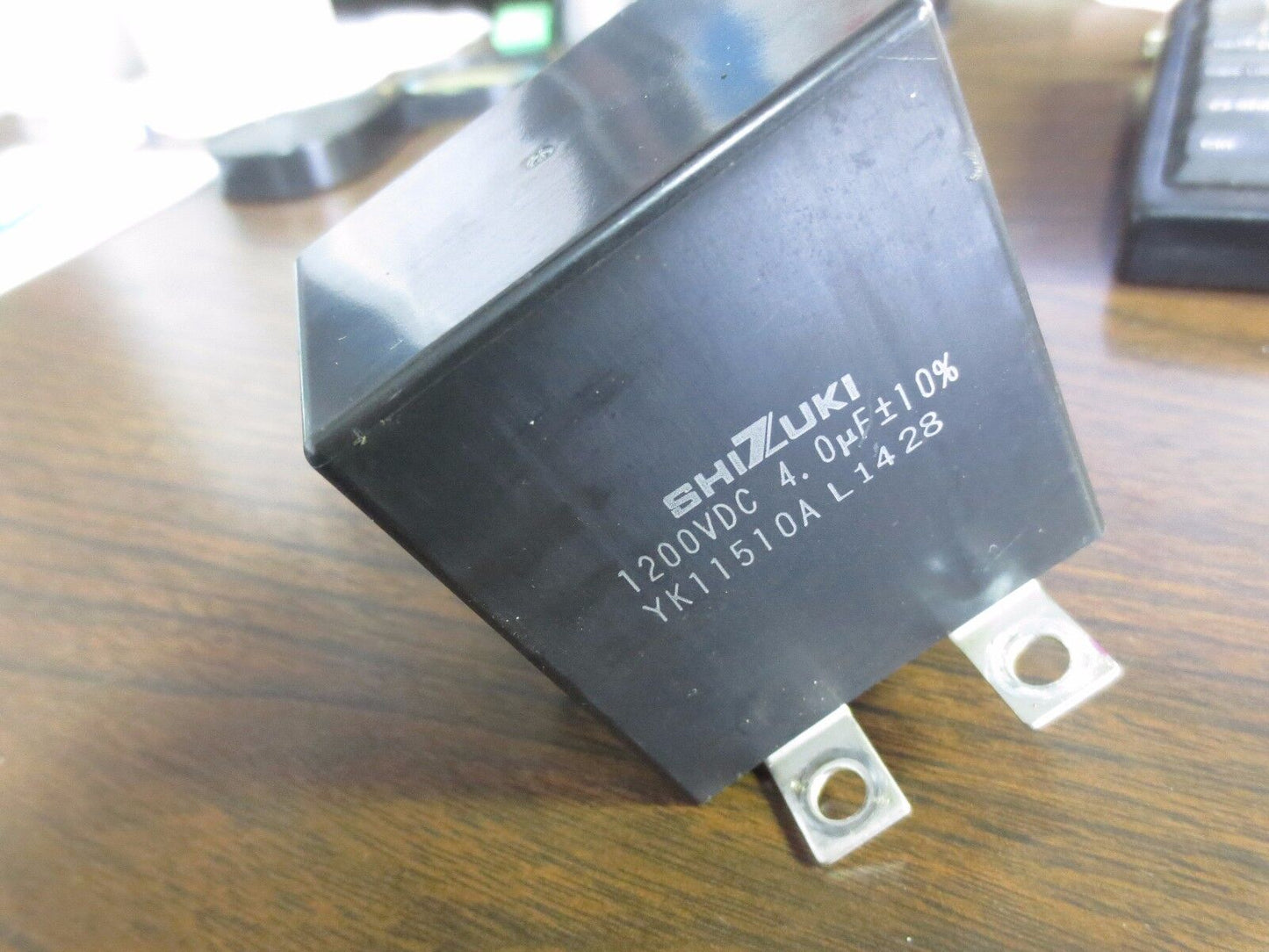 SHIZUKI YK11510AL1428 CAPACITOR - 1200VDC, 4.0µF +/- 10%