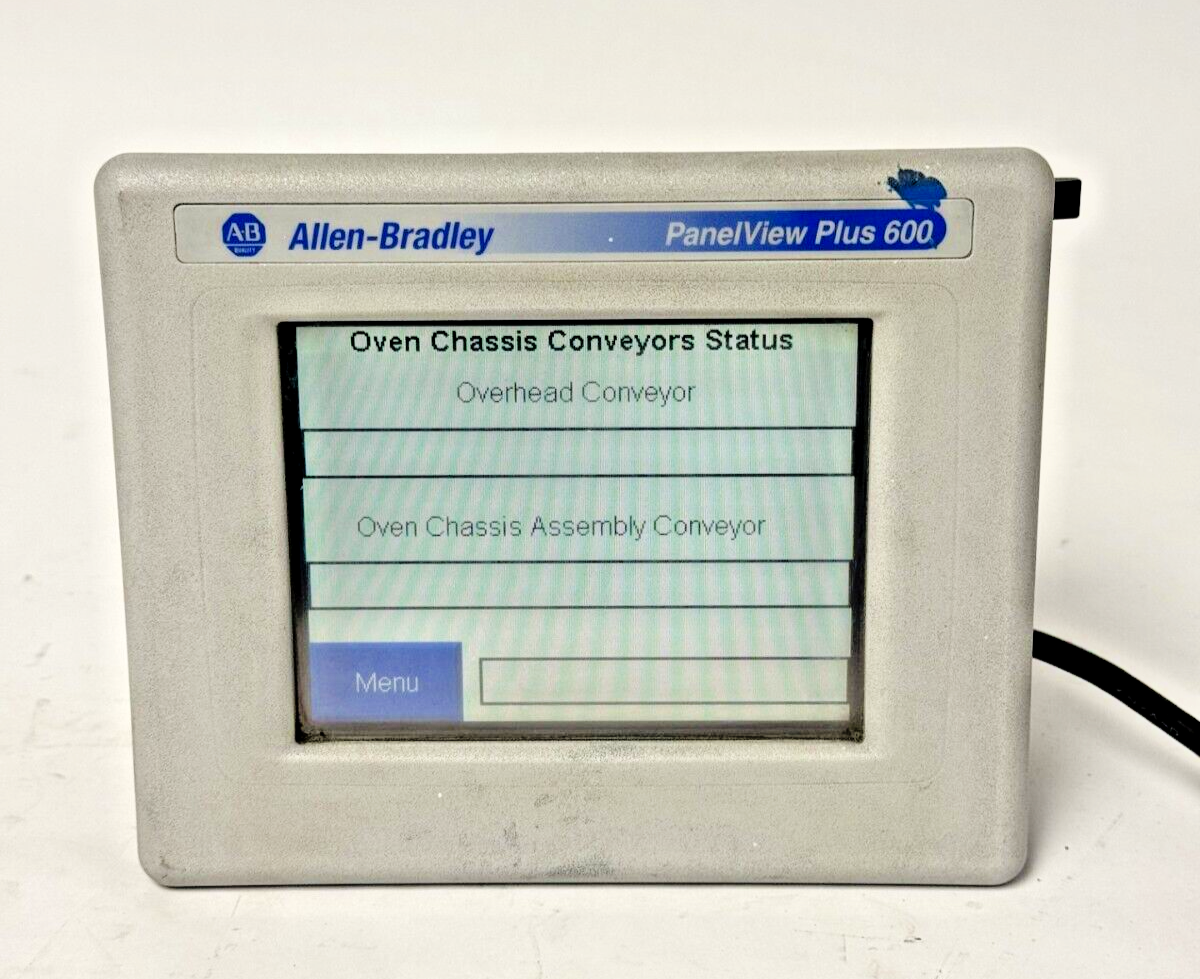 ALLEN-BRADLEY - 2711P-T6C20D SER. B REV. A - PANELVIEW PLUS 600 - 6" TOUCHSCREEN
