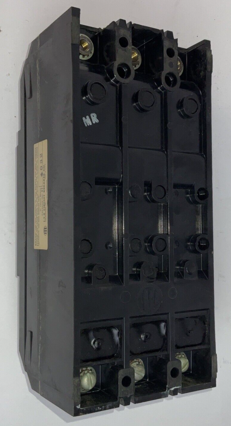 ITE ET-4032 CIRCUIT BREAKER 20A 600VAC 120/250VDC 3POLE F FRAME
