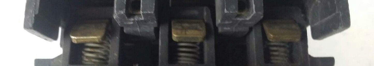 ALLEN BRADLEY 509-BOD SERIES B, SIZE 1, MOTOR STARTER, 27A, 600V,3-5P, 120V COIL