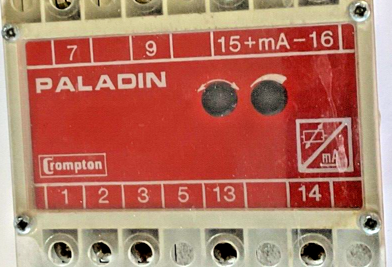 PALADIN 253-TRRU TRANSDUCER 100OHM 4/20MA 110V 50HZ 253-TRRU-R9HG-AE