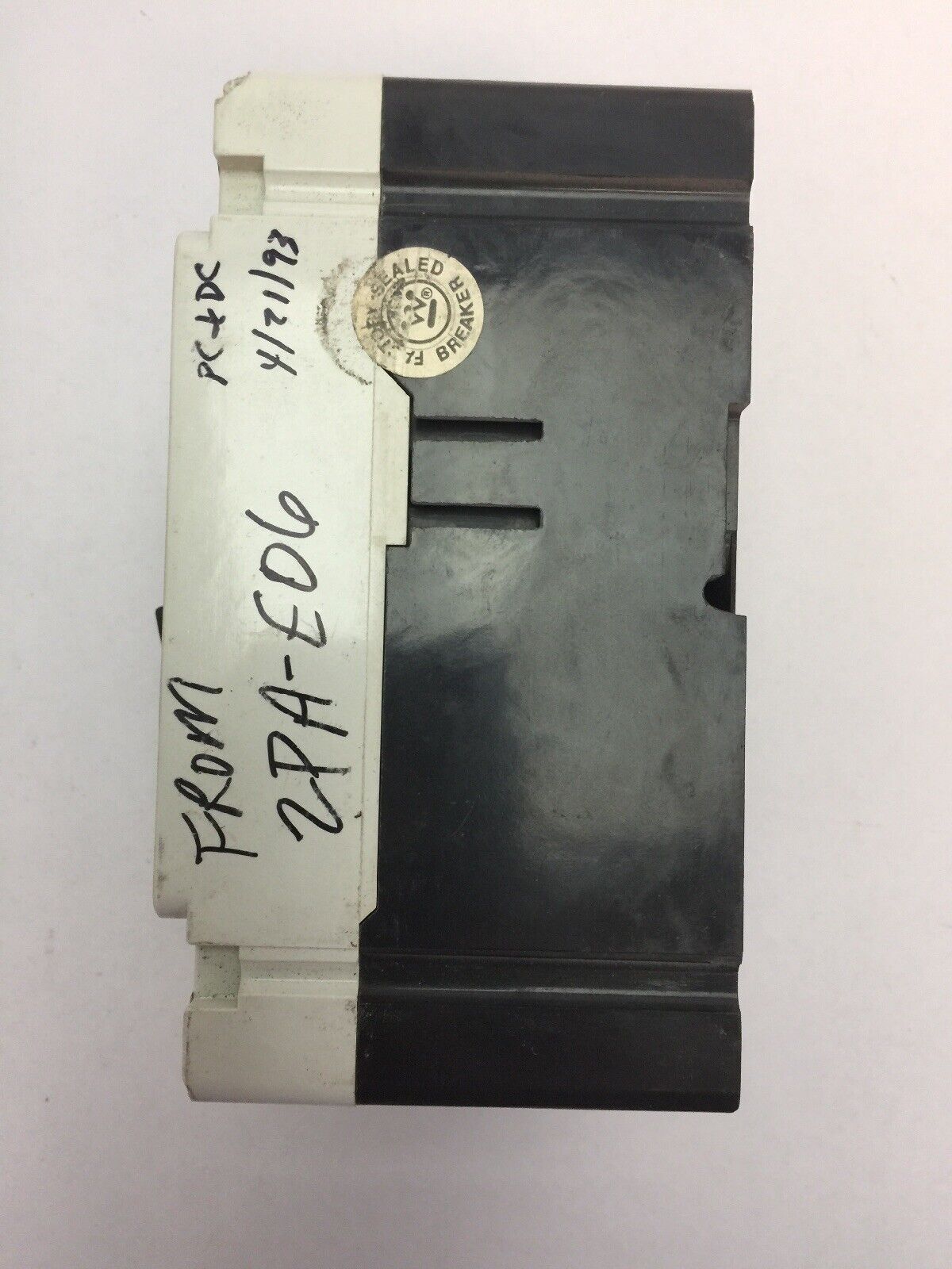 WESTINGHOUSE HMCP003A0C 3 Amp 600 VAC 250 VDC 3 Pole 6630C87G03