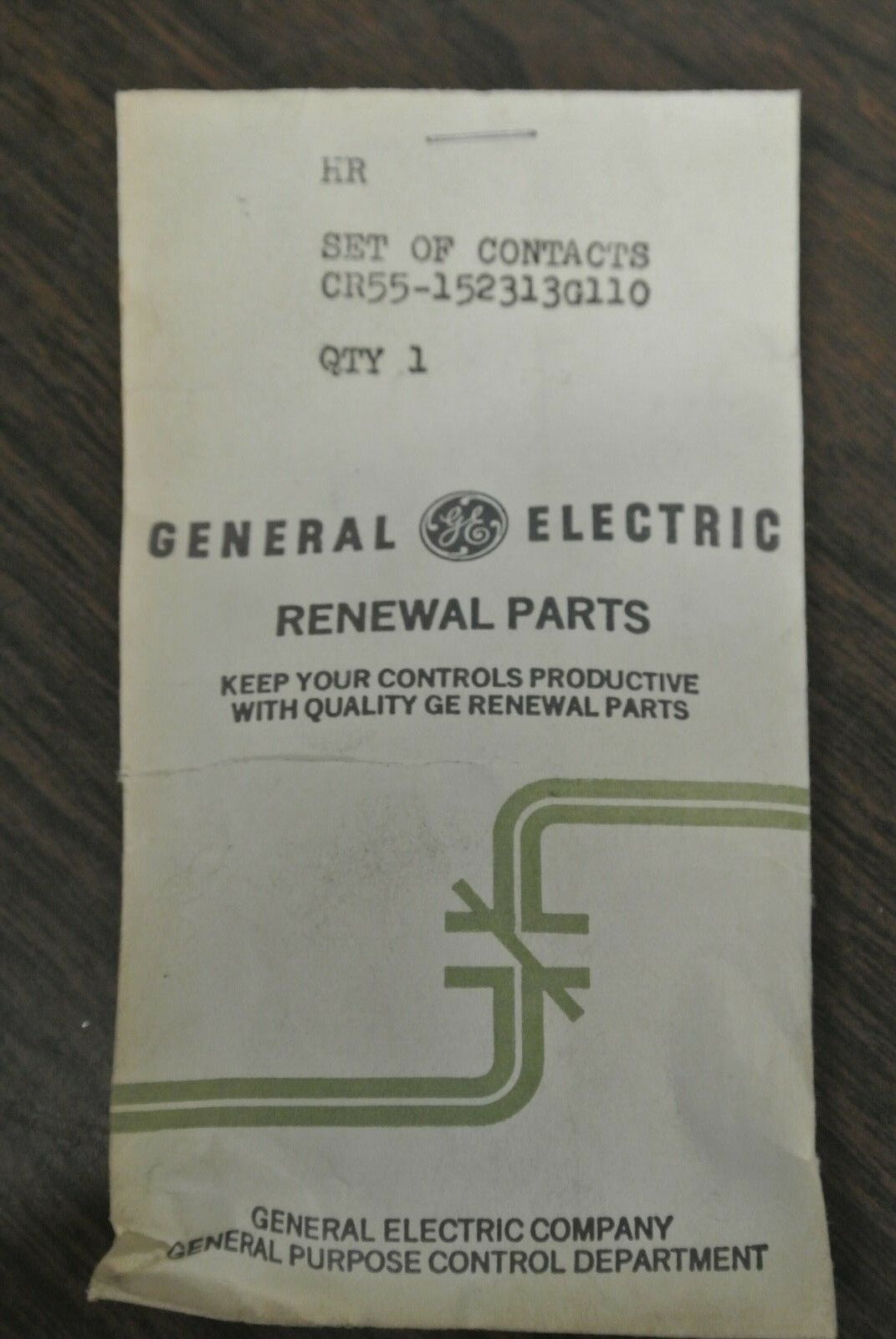 GENERAL ELECTRIC CR55-152313G110 CONTACT KIT / SET / NEW SURPLUS / 55-152313G110