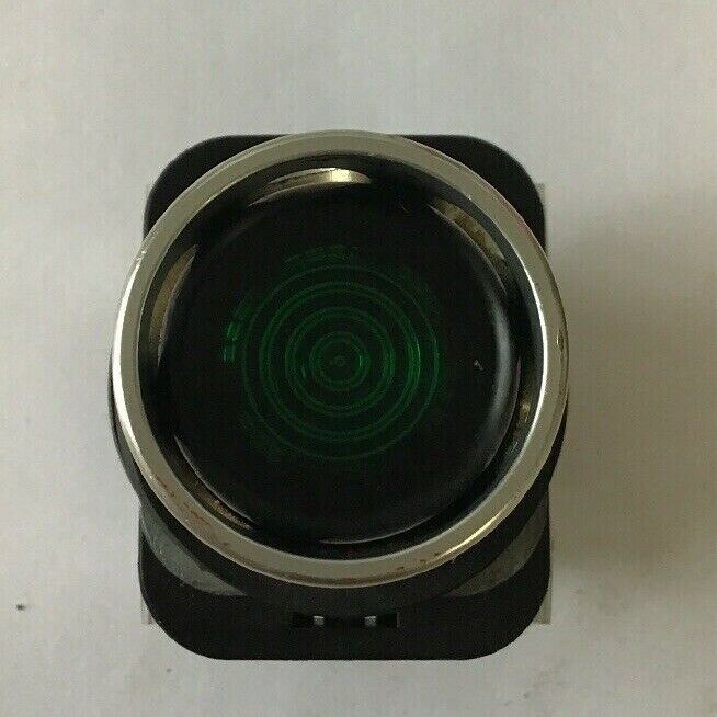 Allen Bradley 800T-QA24 GREEN ILL. 24V Push button SER. T