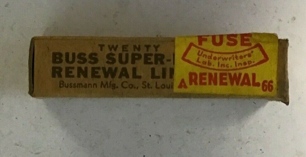 BUSSMANN 1103 RENEWAL LINKS 250VOLTS 3A ****LOTOF120****
