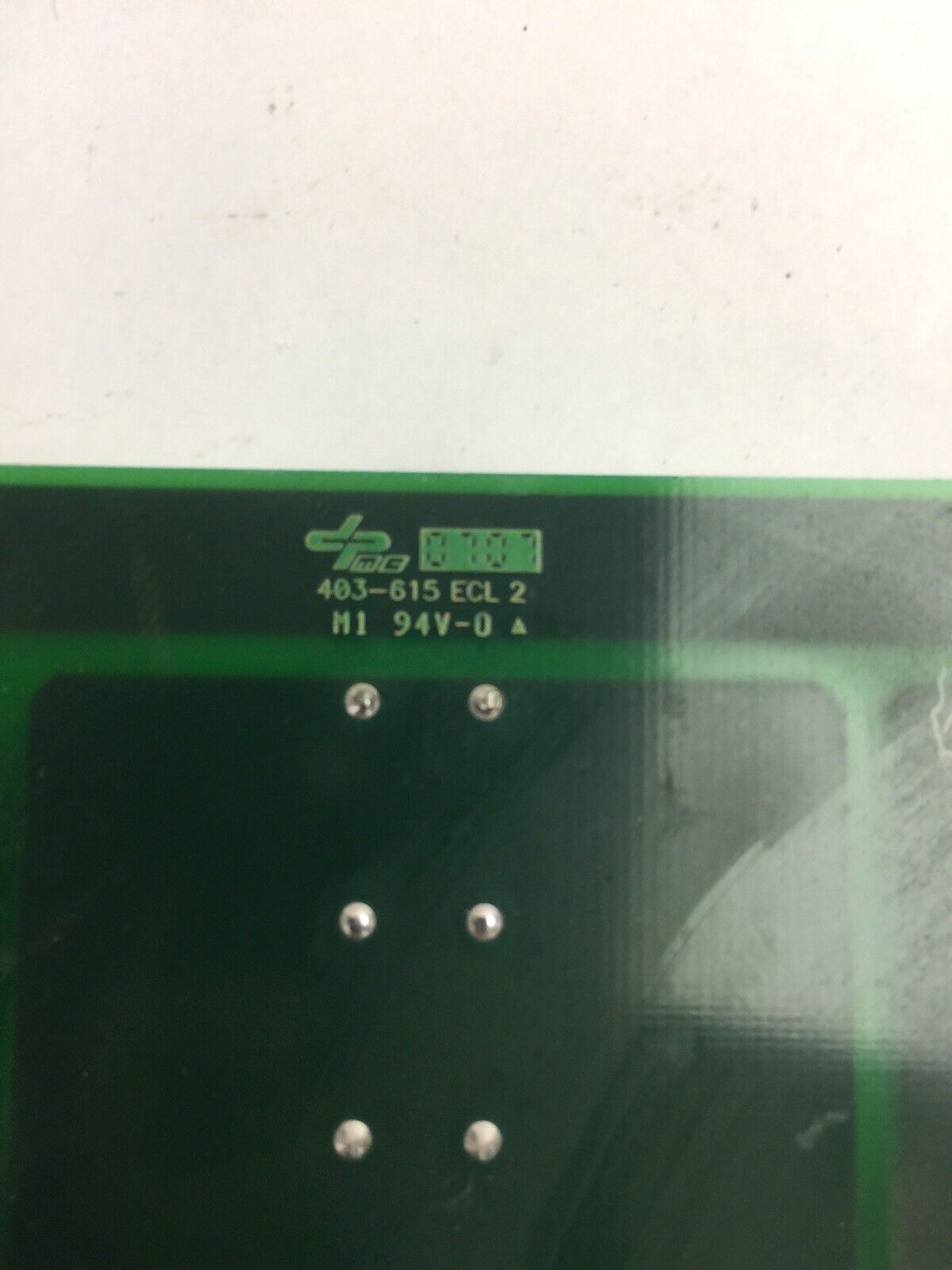 UNICO 322708.000 CIRCUIT BOARD 403-615 ECL 2