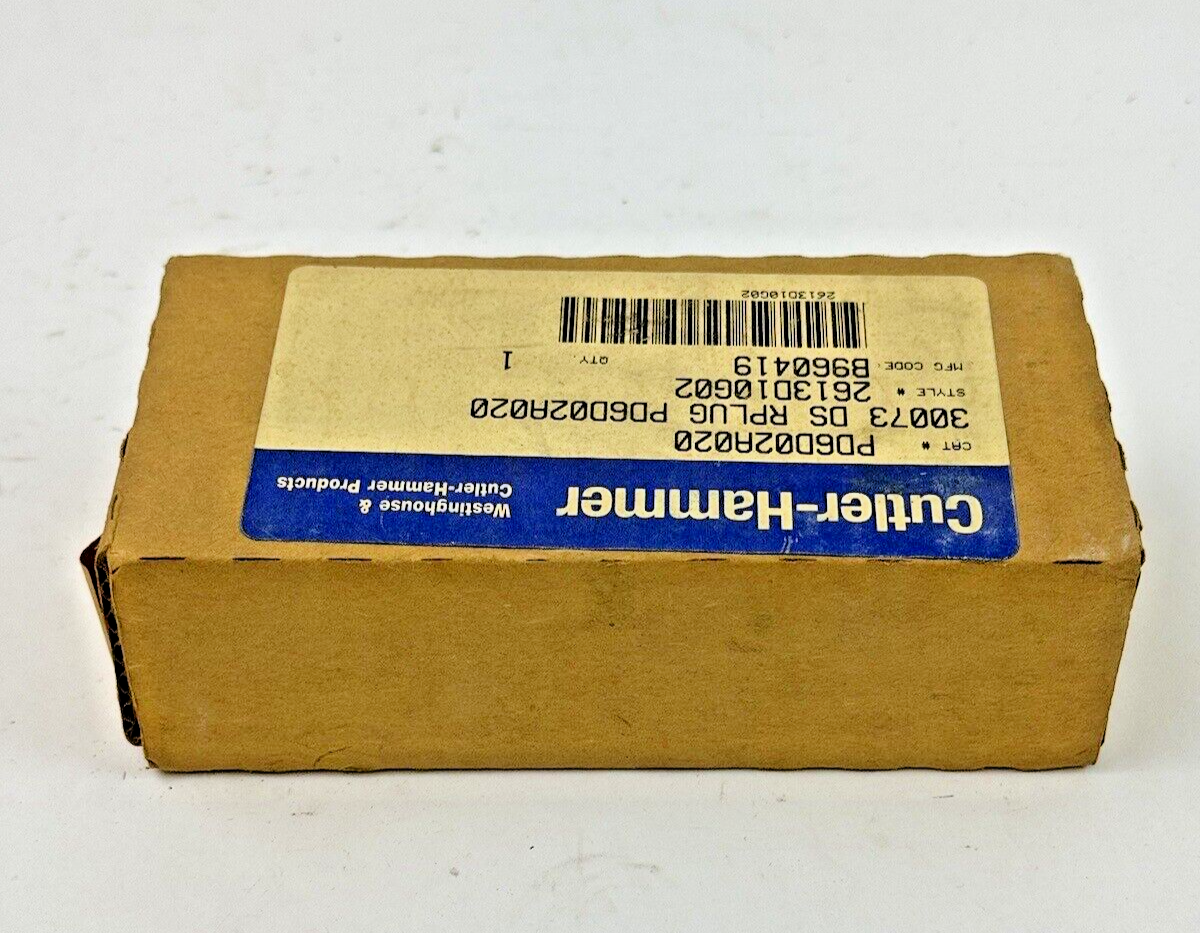 CUTLER-HAMMER - PD6D02A020 - DIGITRIP RMS RATING PLUG - 200 AMP -FACTORY SEALED