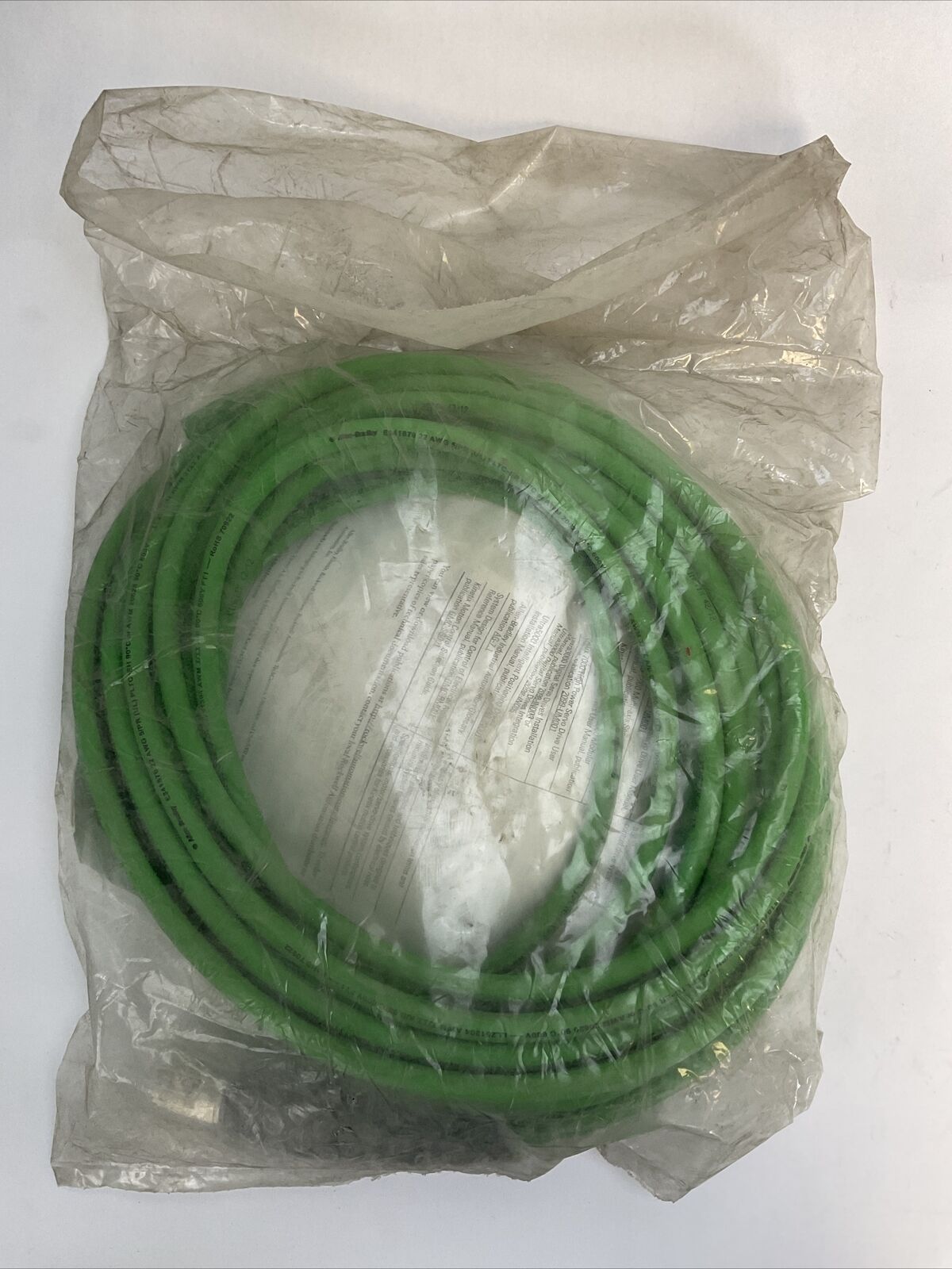ALLEN BRADLEY 2090-CFBM7DF-CEAA12 SER A FEEDBACK CABLE W/SPEED TEC DIN CONNECTOR