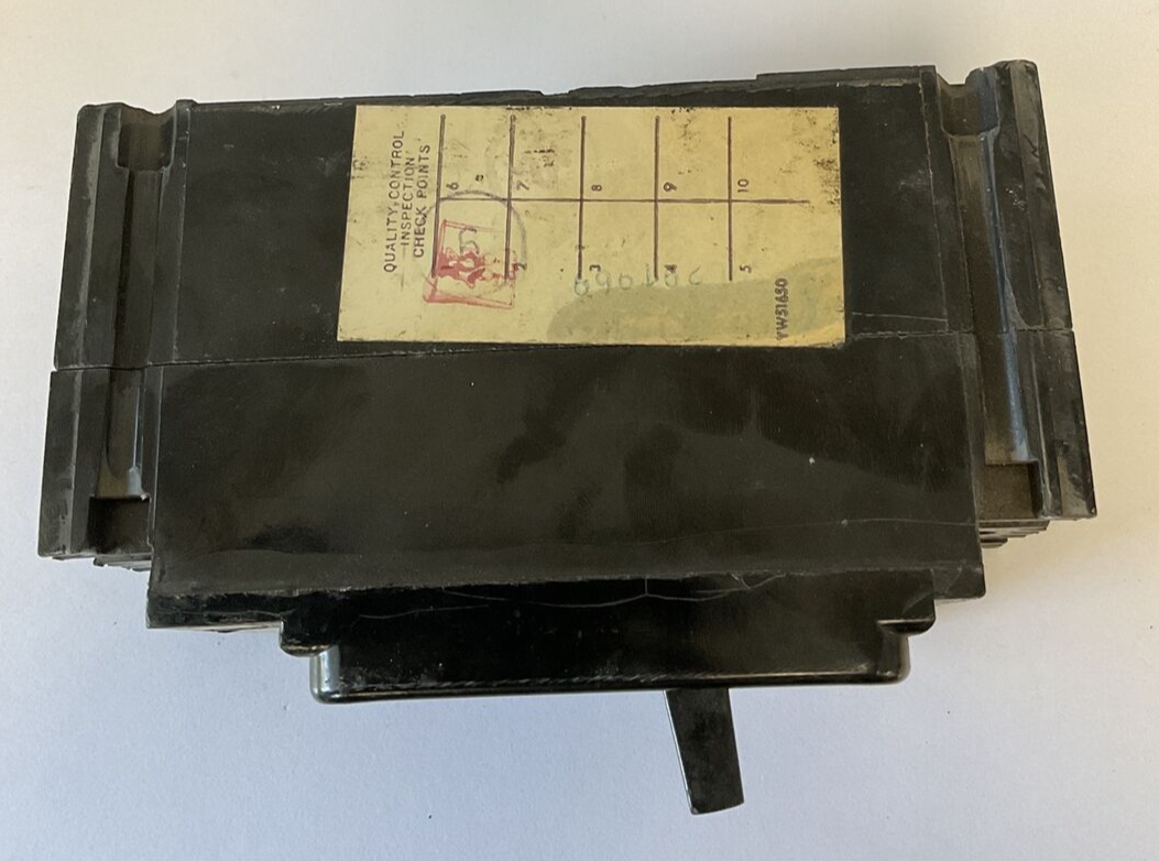 FEDERAL PPACIFIC ELECTRIC NEF421020 CIRCUIT BREAKER 480VAC 125/250VDC 20A