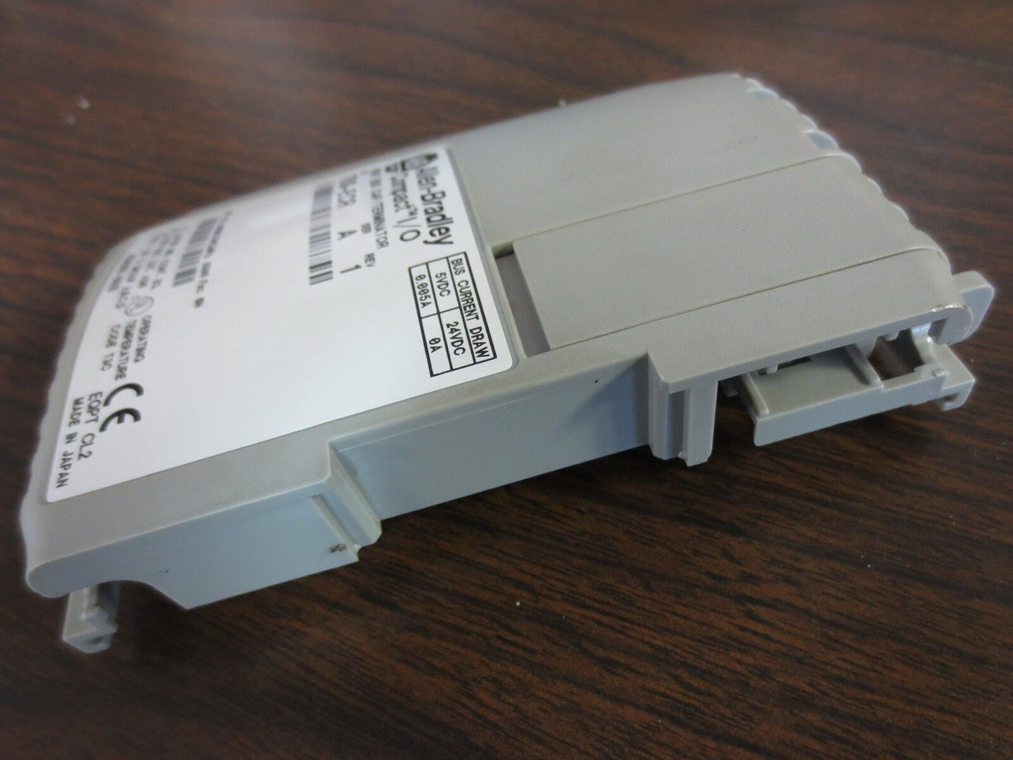 ALLEN-BRADLEY 1769-ECR COMPACT I/O RIGHT END CAP / TERMINATOR