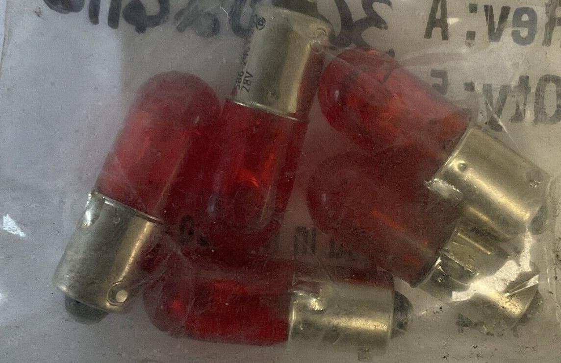 DIALIGHT 586-2401-205F RED LED BULB REV.A 28V ***LOTOF5***