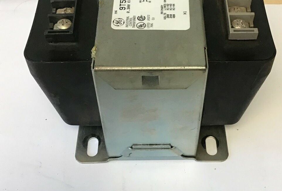 GENERAL ELECTRIC 9T58K3497 IND. CONTROL TRANSFORMER 0.300KVA 1PH 60HZ TYPE IP
