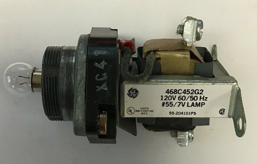 GE CR2940UE312A2 INDICATOR LIGHT NO CAP 468C452-02 120V 60/50HZ 6058829