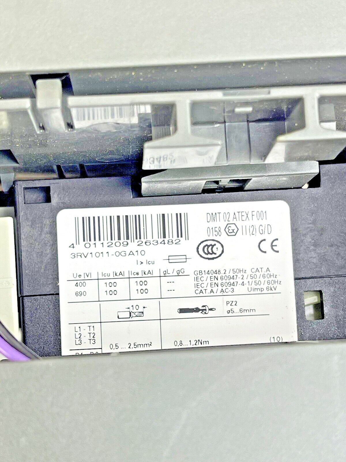 SIEMENS -3RK1301-0GB00-1AA2/ 3RV1011-0GA10/ RH1911-1AA01 (2)/ 3RK 1903-0AC00 (2)
