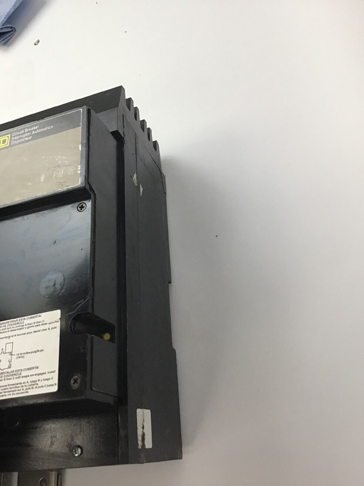 SQUARE D NC361000 600VAC/65kA CIRCUIT BREAKER INTERRUPTOR
