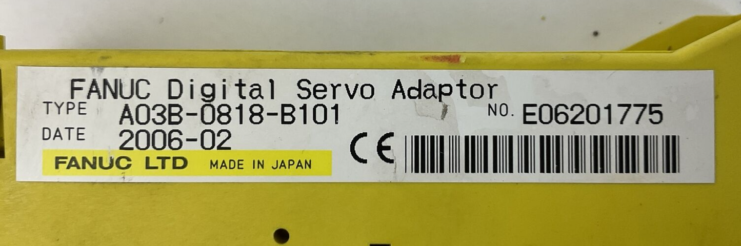 FANUC A03B-0818-B101 DIGITAL SERVO ADAPTOR A16B-3200-0260/13C CPU MODULE