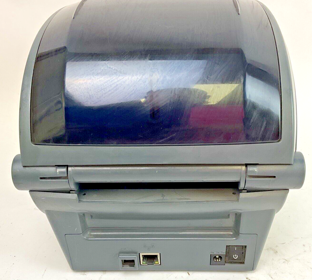 ZEBRA GK420T THERMAL LABEL PRINTER 24VDC 2.5A *NO POWER CORD*