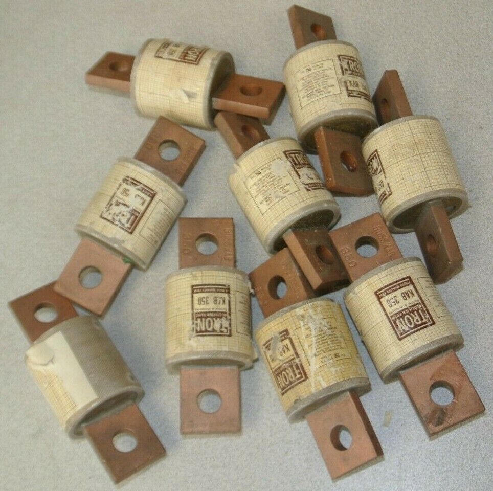 BUSSMANN / TRON KAB350 SEMICONDUCTOR FUSE / 350A / 250V / NEW SURPLUS