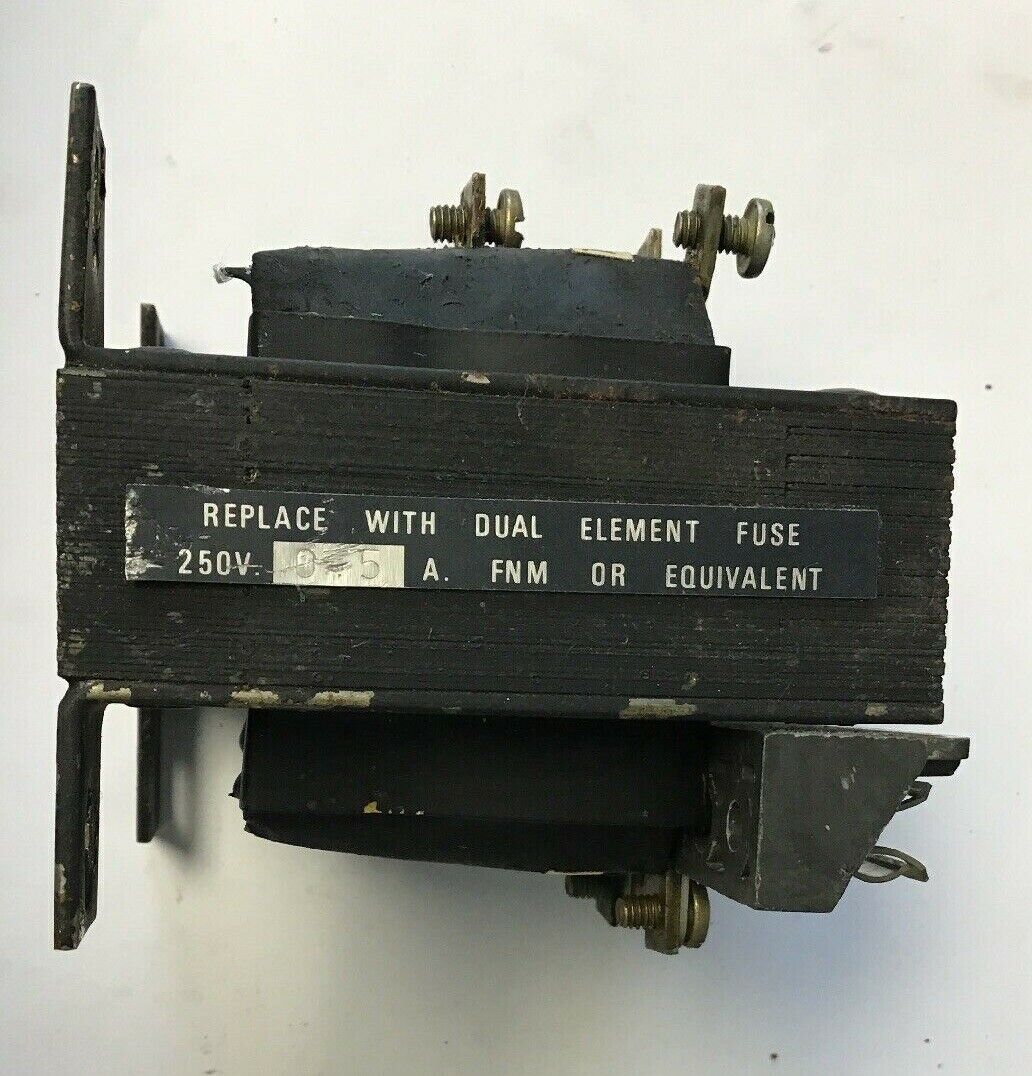 ALLEN BRADLEY 1497 N27 SER.A PRIM.240/480V TYPE M 60HZ 0.05KVA TRANSFORMER