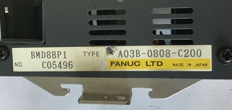 FANUC BMD88P1 I/O MODULE A03B-0808-C200