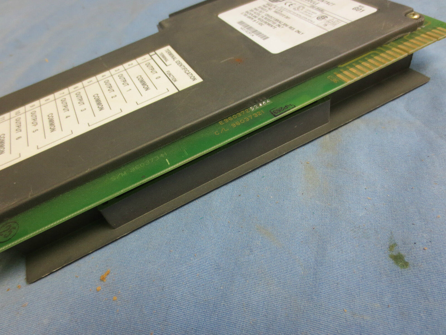 ALLEN-BRADLEY 1771-OW SELECTABLE CONTACT OUTPUT MODULE, Ser. A, Rev. G01